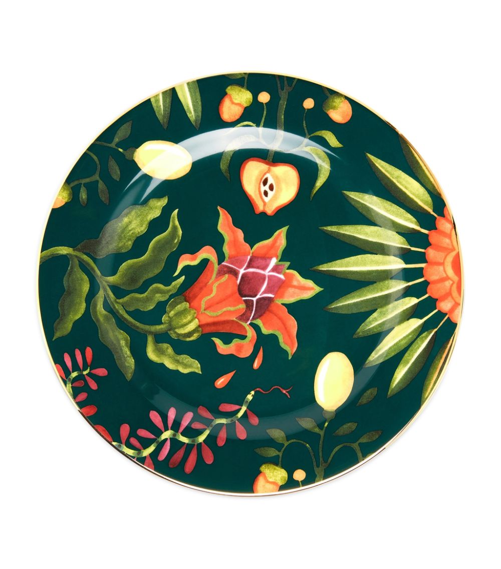 La Doublej La DoubleJ Set of 6 Printed Dessert Plates (20cm)