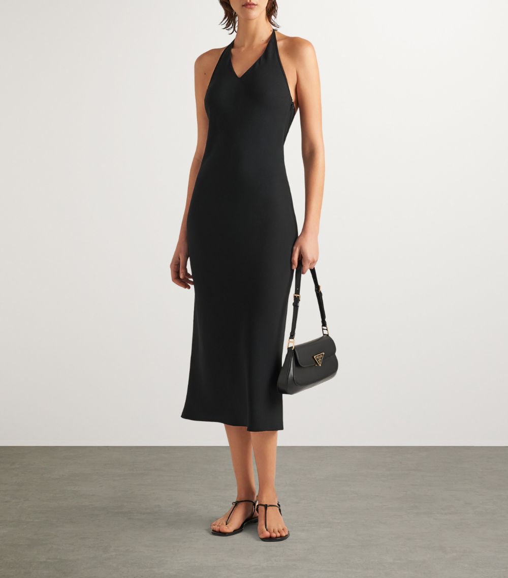 Prada Prada Halterneck Midi Dress