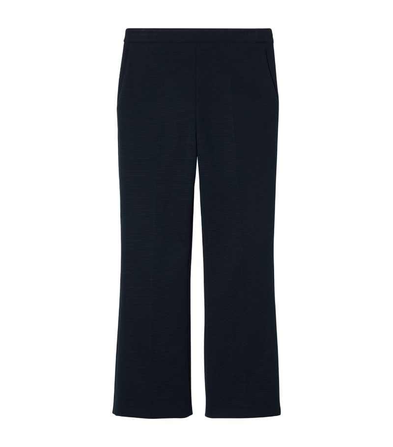 Gucci Gucci Cotton Jersey Pleated Trousers