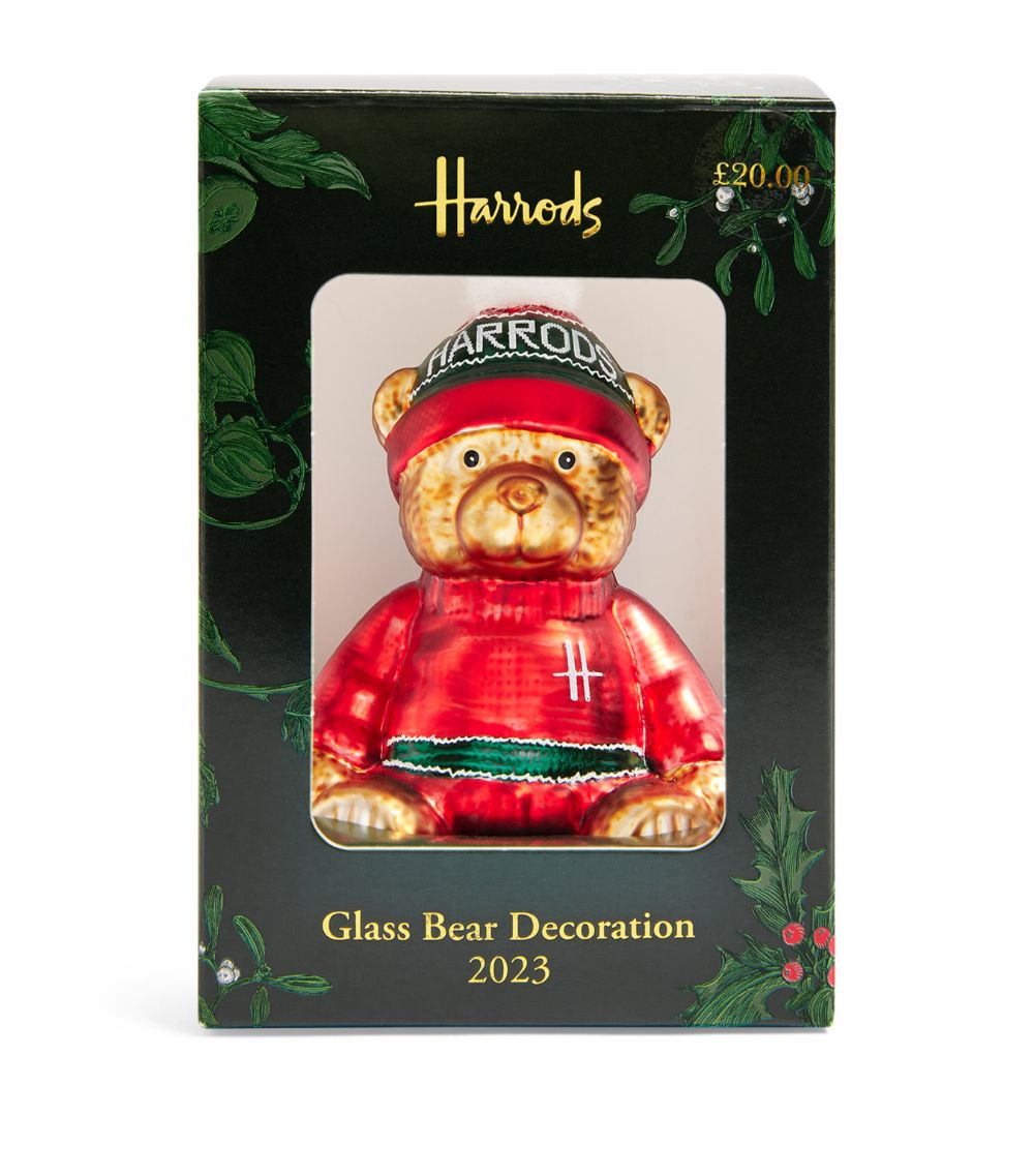 Harrods Harrods 2023 Christmas Bear Bauble