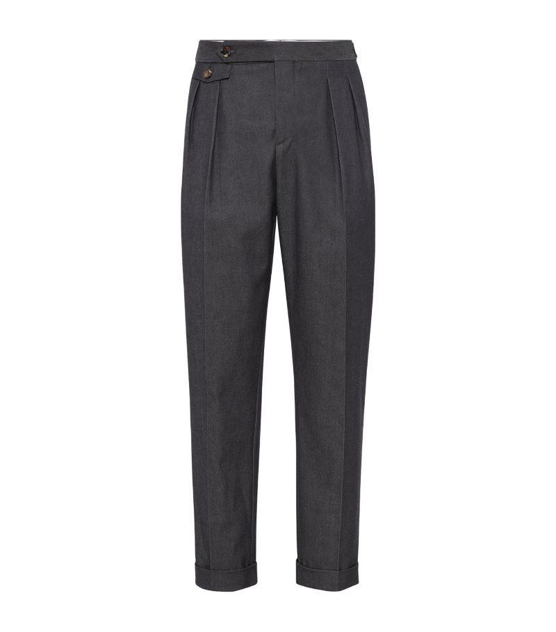 Brunello Cucinelli Brunello Cucinelli Adjustable Leisure Trousers