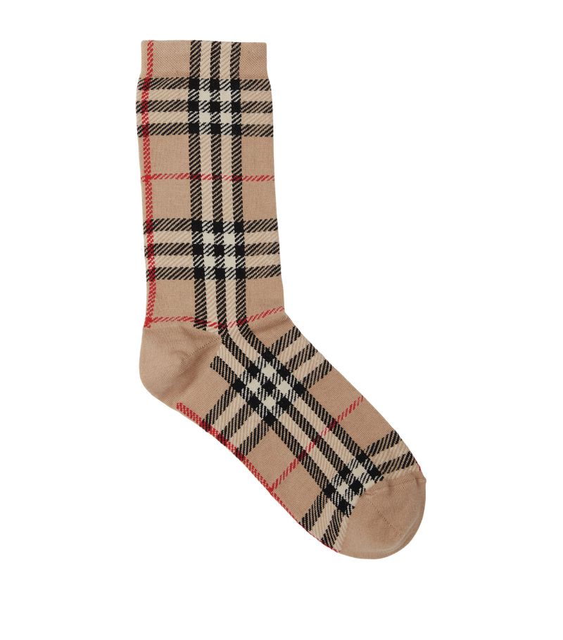 Burberry Burberry Vintage Check Intarsia Socks