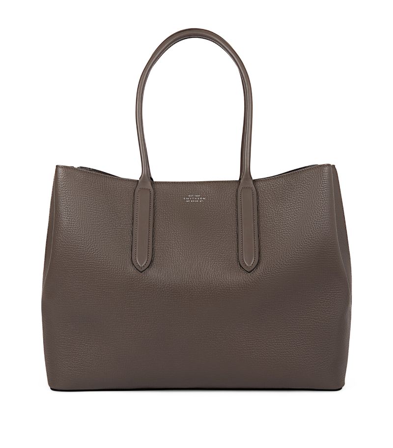 Smythson Smythson Ludlow Leather Zip Day Tote Bag