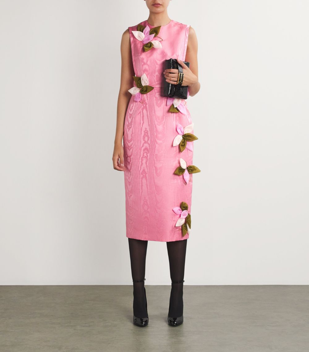 Emilia Wickstead Emilia Wickstead Embellished Cappia Midi Dress