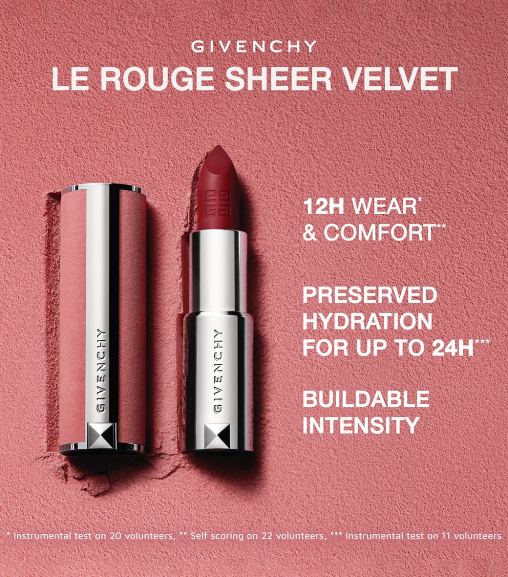 Givenchy Givenchy Le Rouge Sheer Velvet Refillable Matte Lipstick