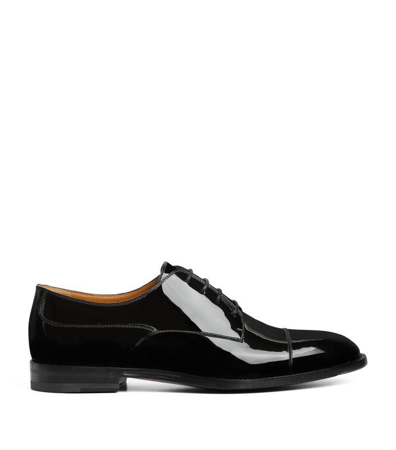 Gucci Gucci Patent Leather Oxford Shoes