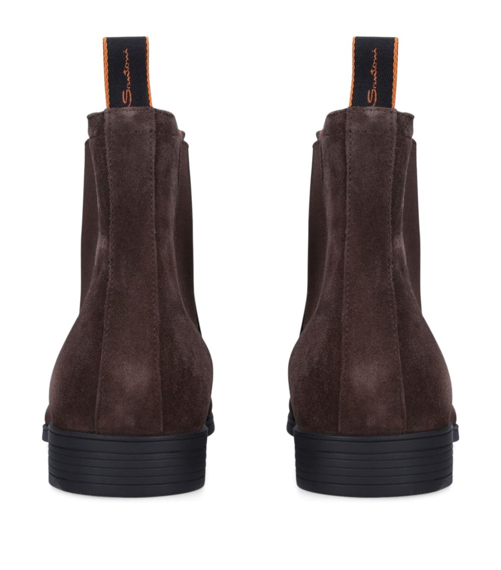 Santoni Santoni Leather New Simon Chelsea Boots