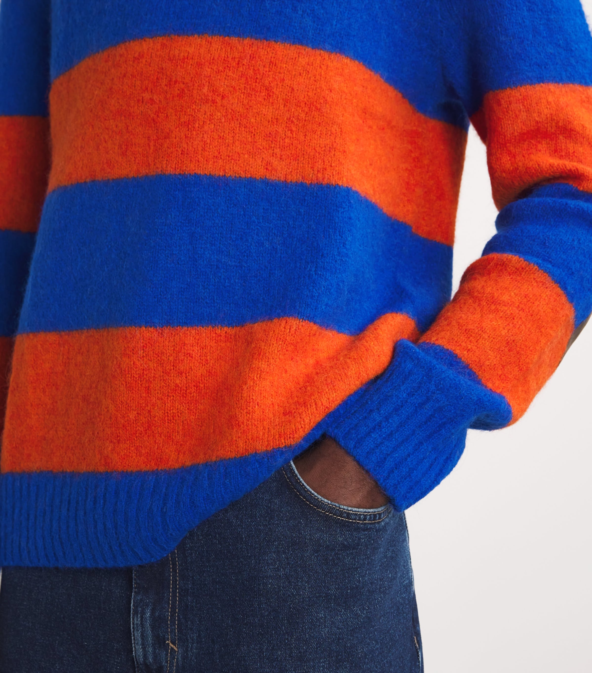 Polo Ralph Lauren Polo Ralph Lauren Rws Wool-Alpaca-Blend Striped Sweater