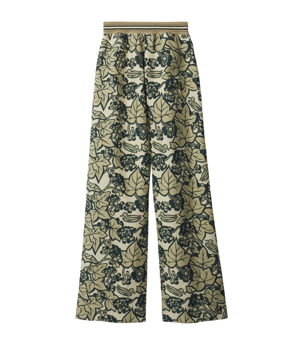 Burberry Burberry Silk Drawstring Ivy Trousers