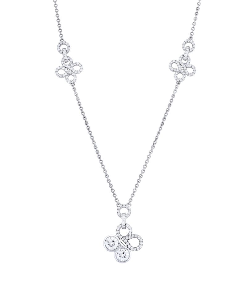 Boodles Boodles White Gold And Diamond Large Be Boodles Necklace