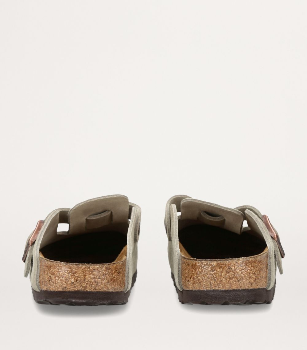 Birkenstock Birkenstock Suede Boston Clogs