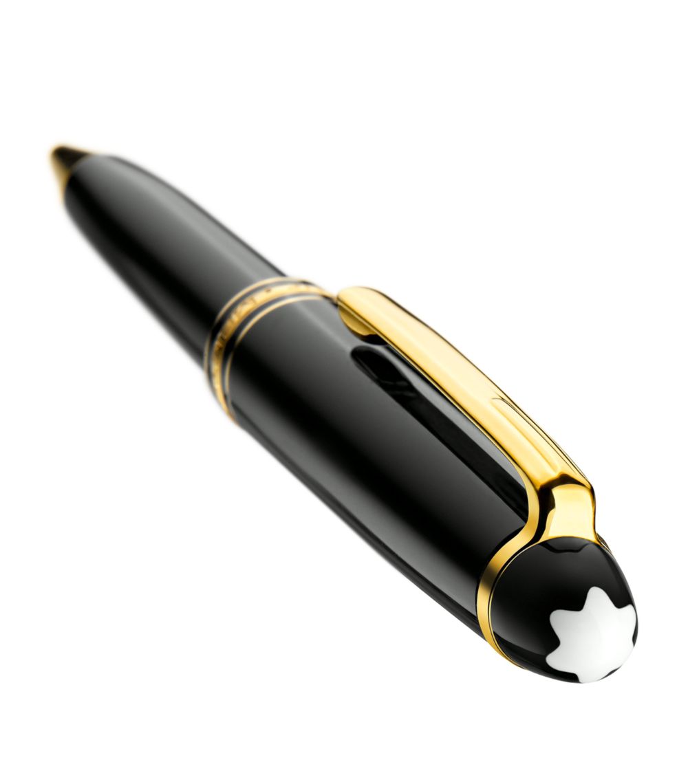 Montblanc Montblanc Gold-Plated Meisterstück Classique Black Ballpoint Pen