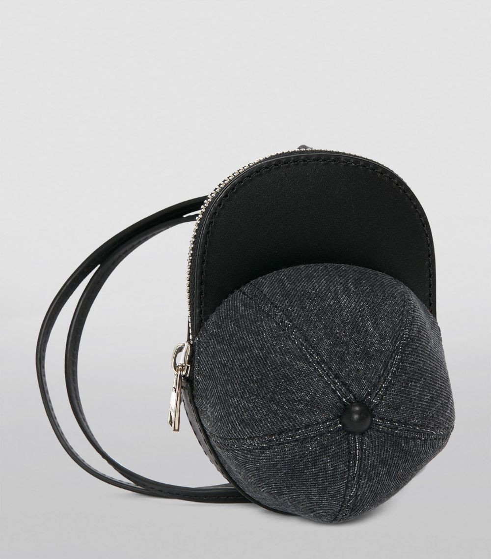 Jw Anderson Jw Anderson Mini Denim Cap Cross-Body Bag