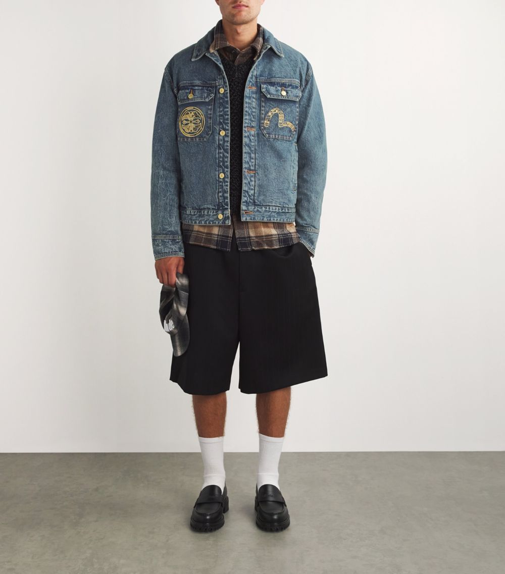 Evisu Evisu Embroidered Denim Jacket