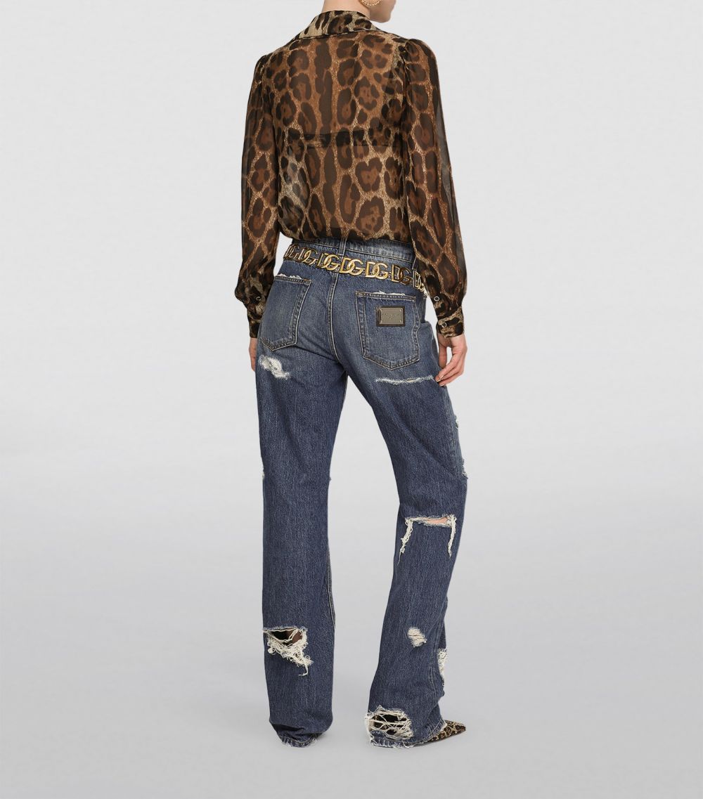 Dolce & Gabbana Dolce & Gabbana Distressed Jeans