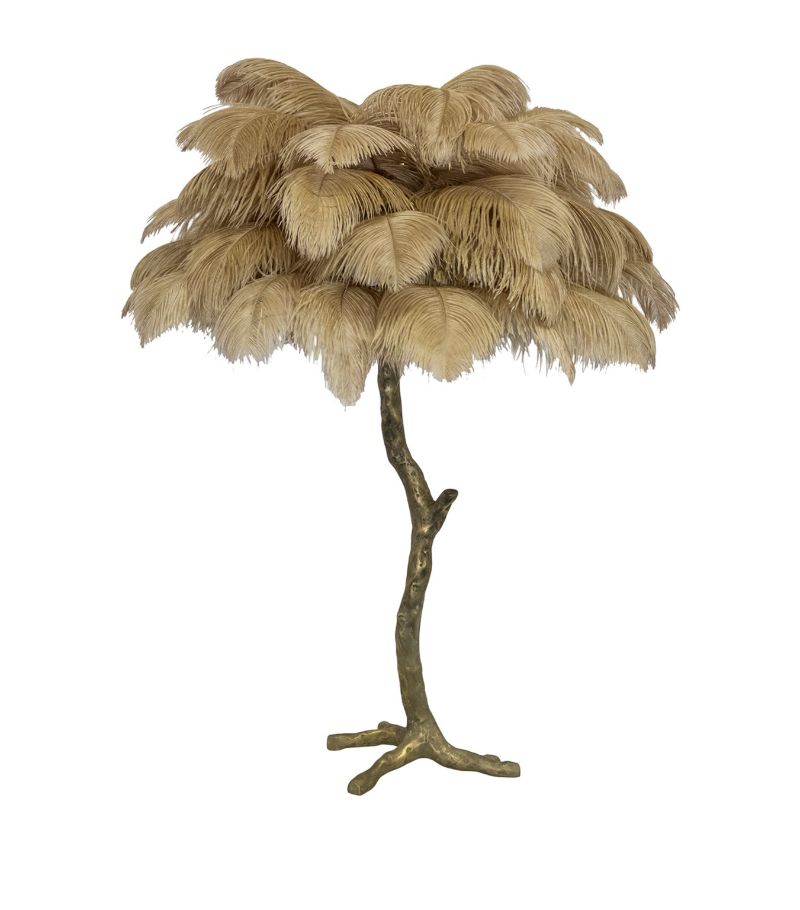 Aynhoe Park Aynhoe Park Ostrich Feather Table Lamp