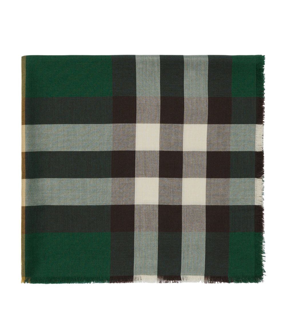 Burberry Burberry Cashmere-Silk Check Scarf