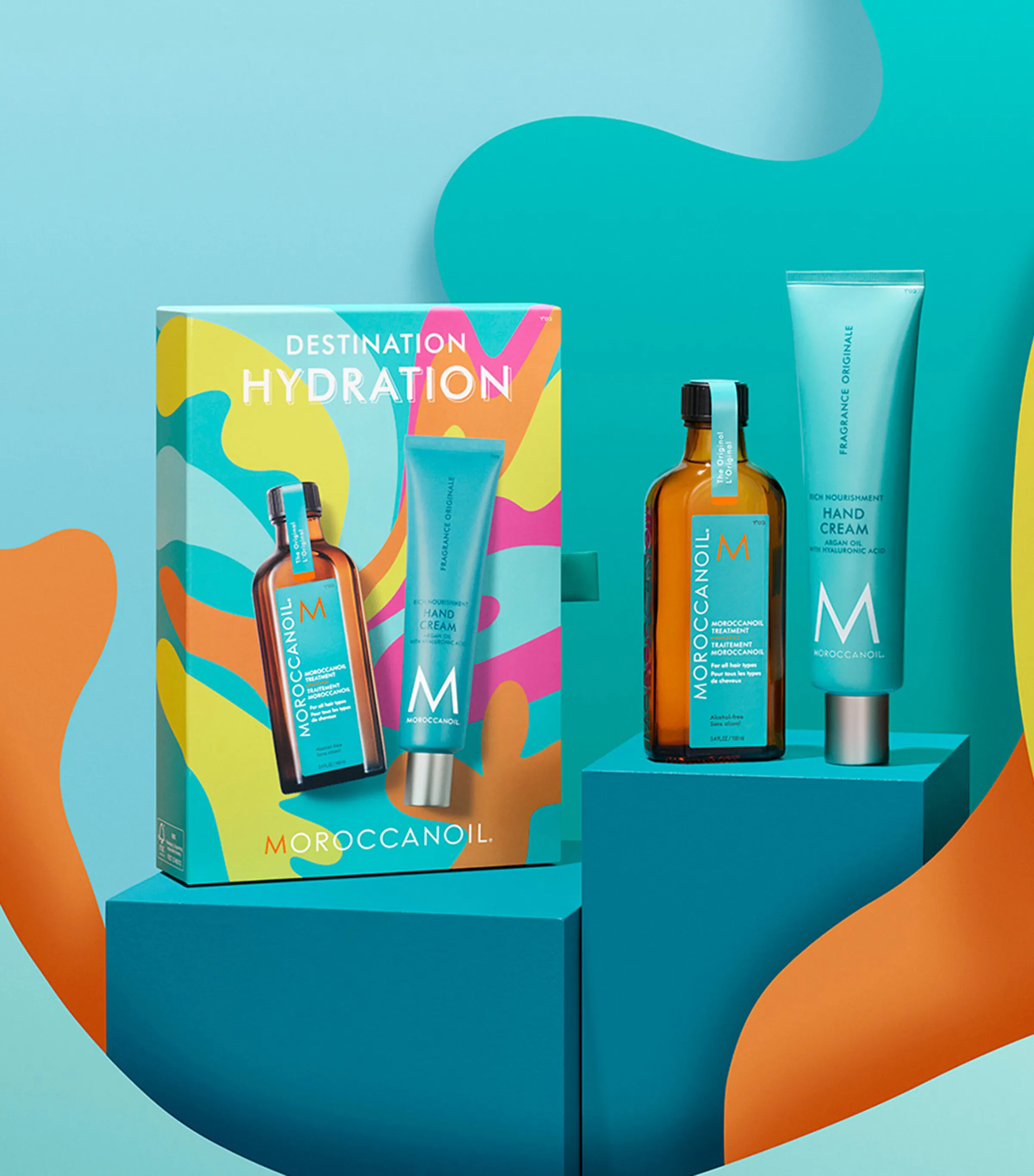 Moroccanoil Moroccanoil Destination Hydration Hair and Hand Care Set