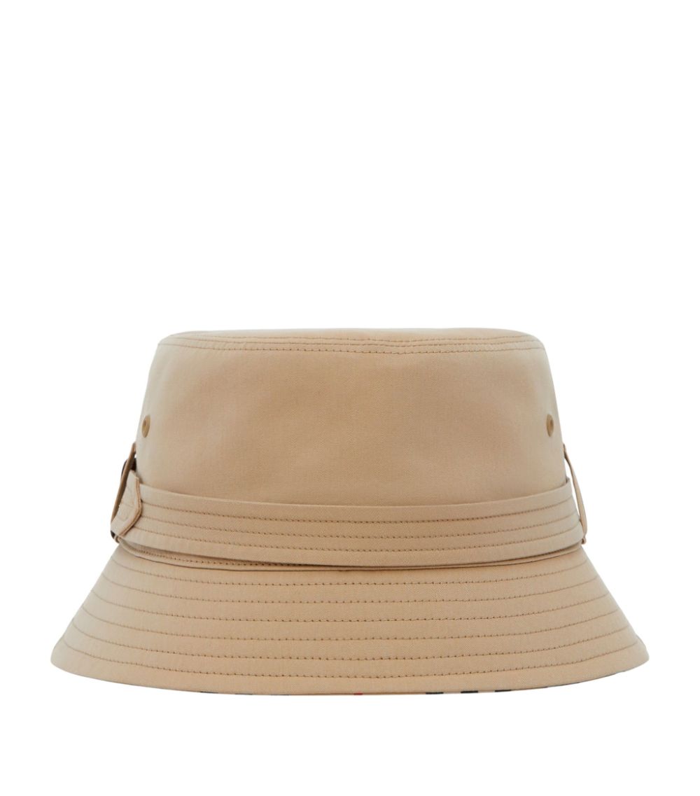 Burberry Burberry Cotton Gabardine Bucket Hat