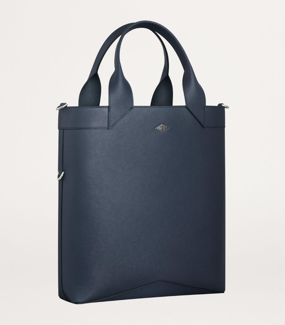 Cartier Cartier Small Calfskin Losange Tote Bag