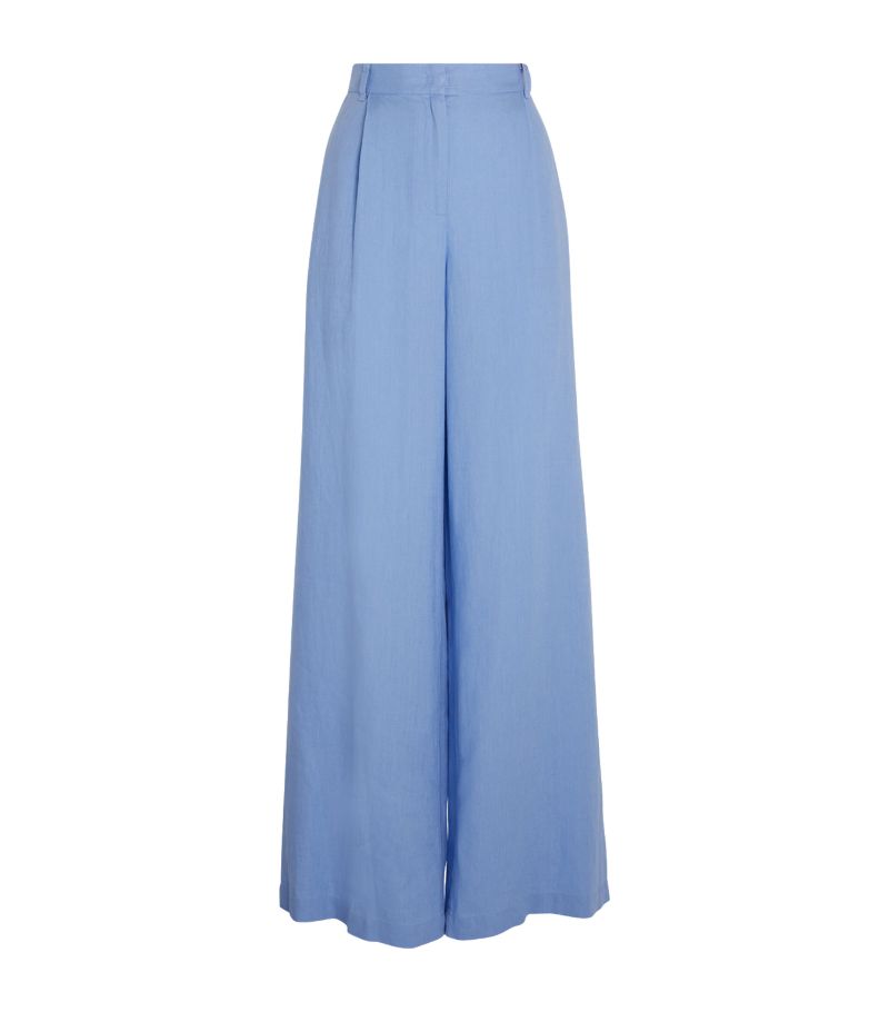 Max & Co. Max & Co. Linen Wide-Leg Trousers