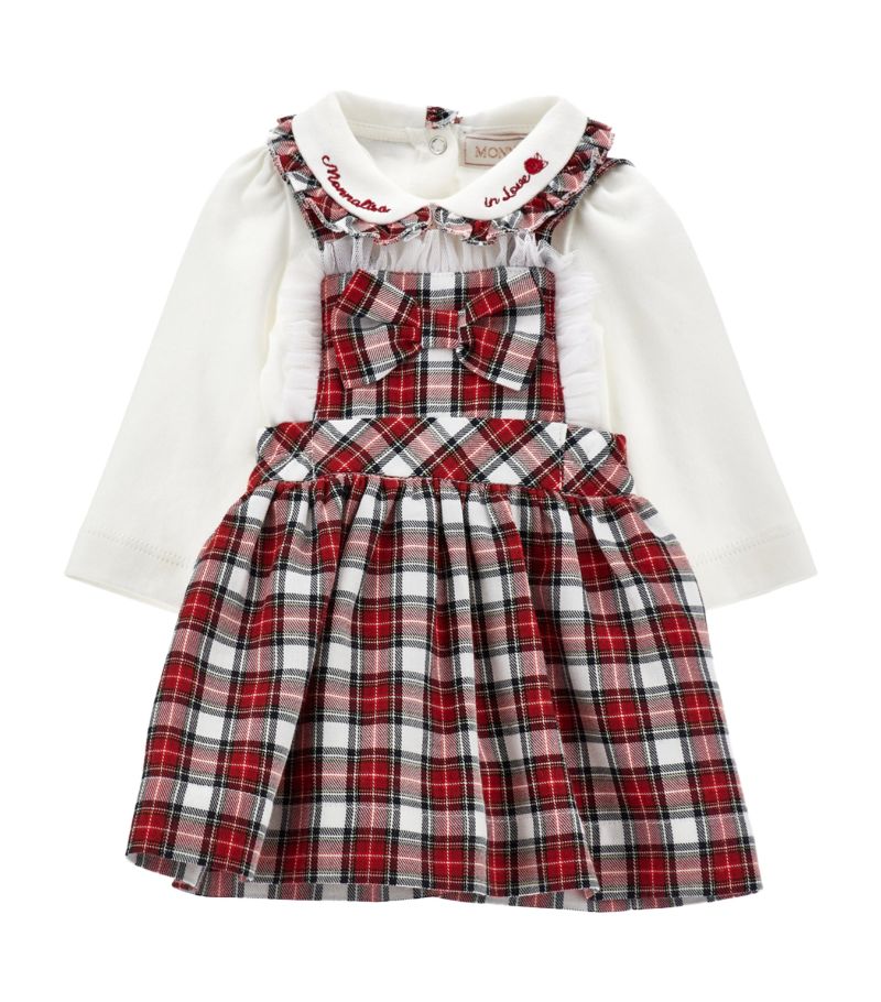 Monnalisa Monnalisa Tartan Dress And Bodysuit Set (1-9 Months)