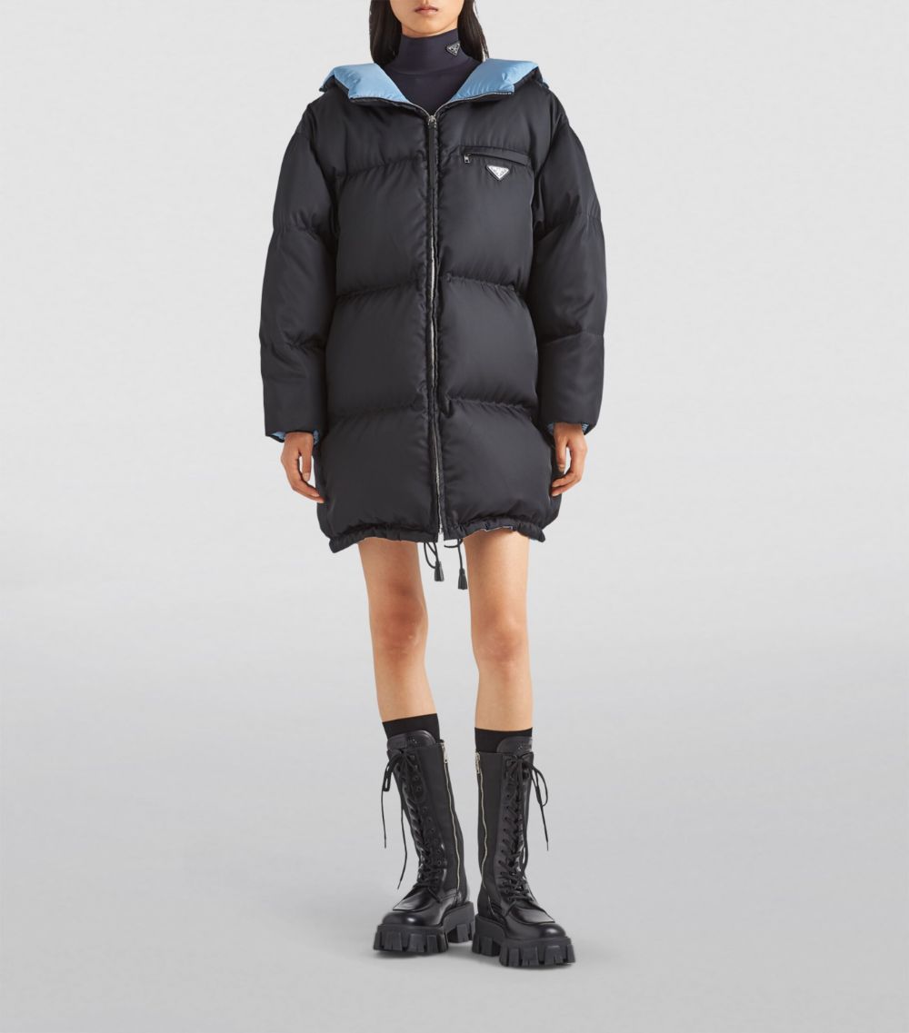 Prada Prada Collared Puffer Jacket