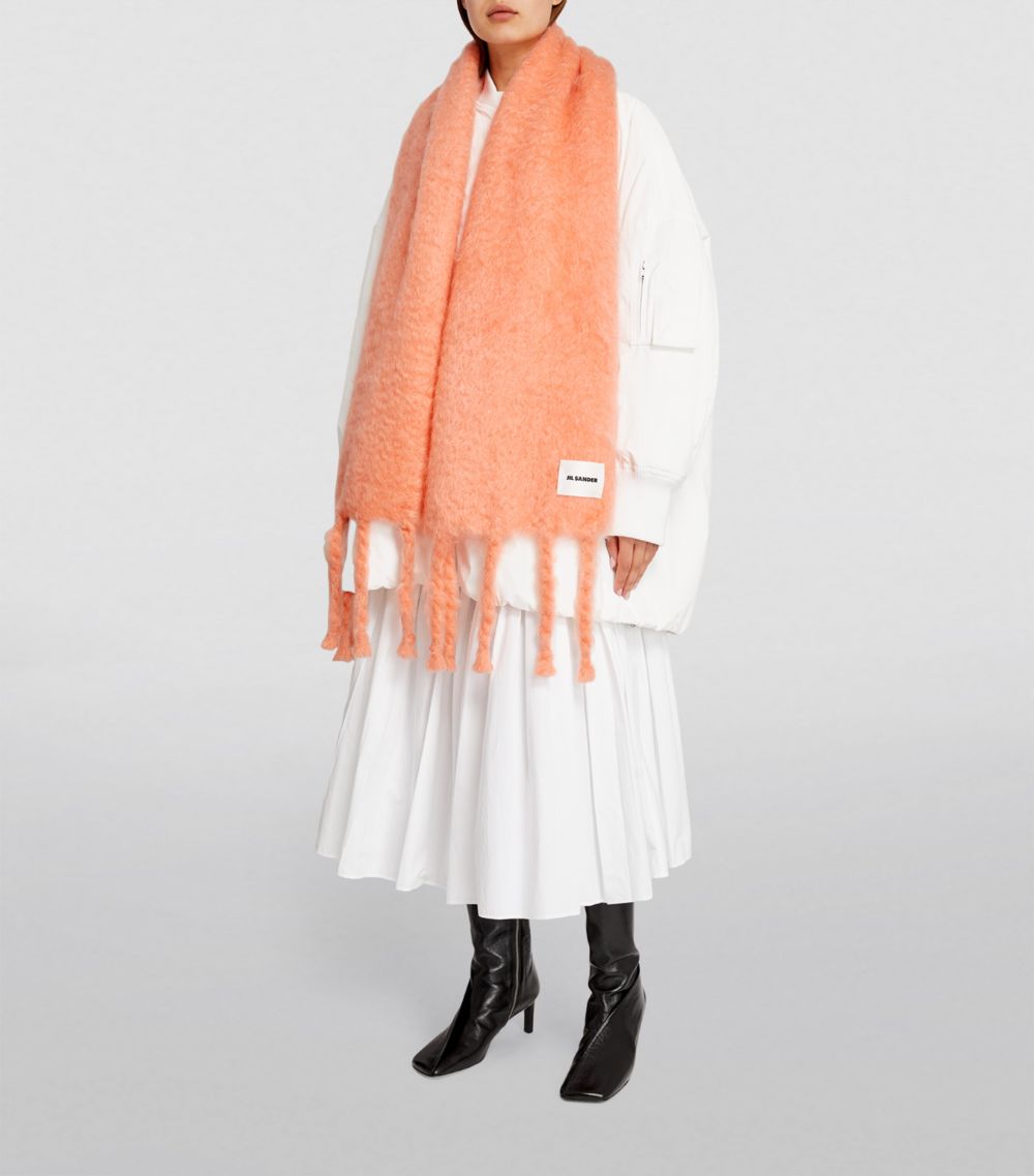 Jil Sander Jil Sander Mohair-Blend Scarf