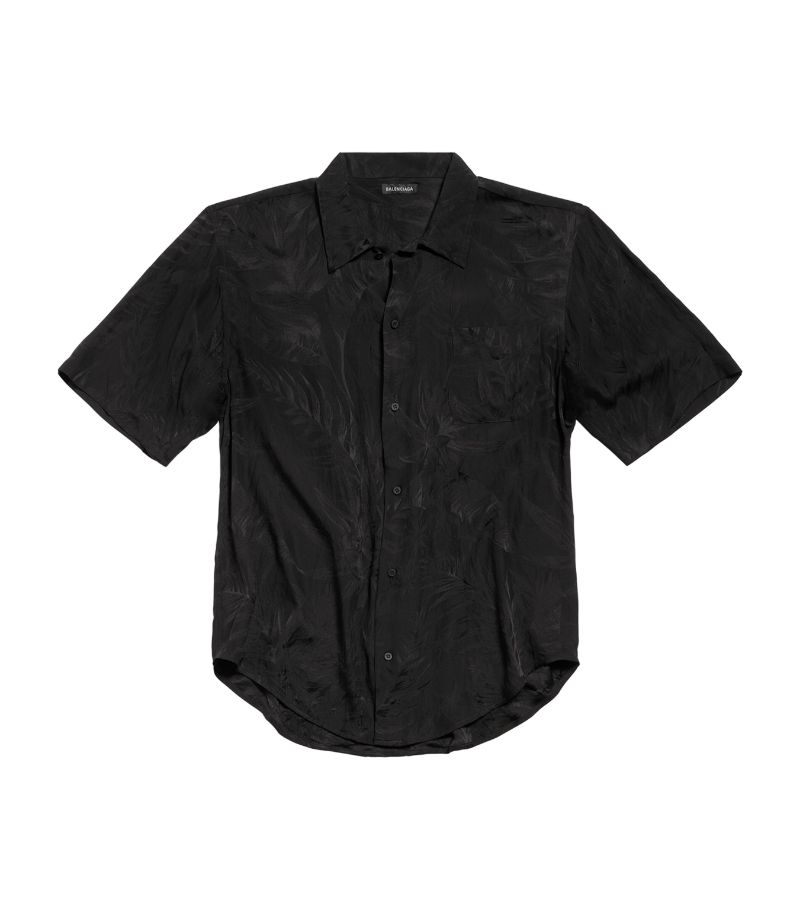 Balenciaga Balenciaga Silk Printed Shirt