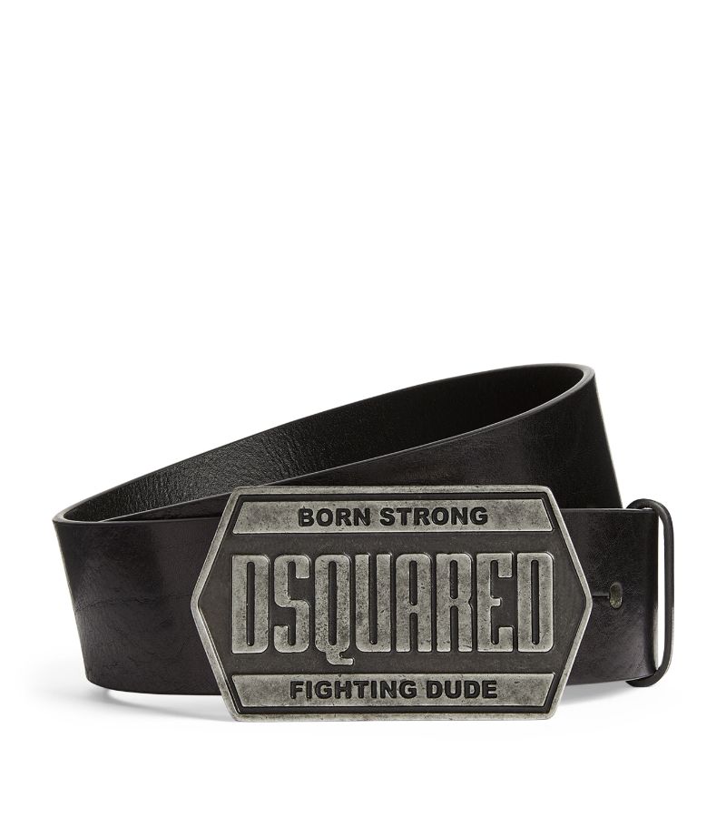 Dsquared2 Dsquared2 Leather Born Strong Belt