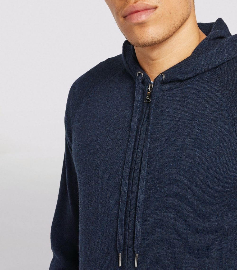 Derek Rose Derek Rose Cashmere Zip-Up Hoodie