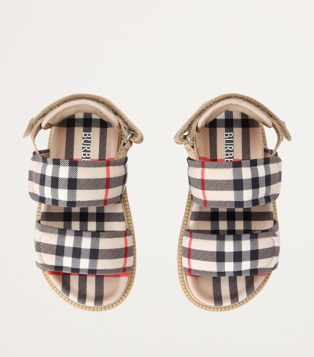 Burberry Burberry Kids Check Jamie Sandals