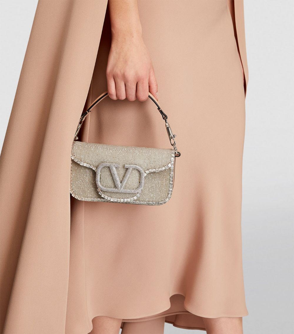 VALENTINO GARAVANI Valentino Garavani Exclusive Embellished Locó Top-Handle Bag