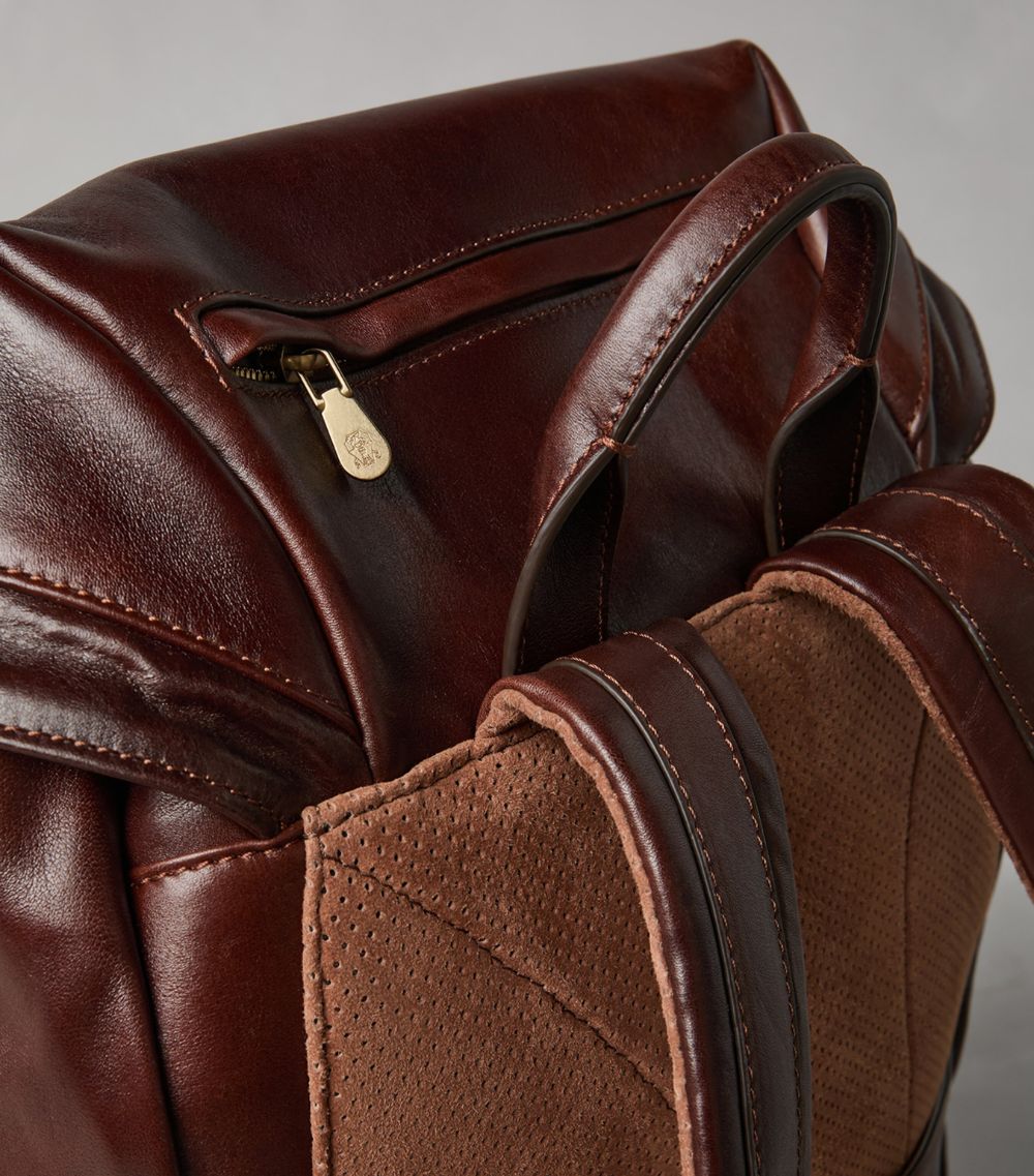 Brunello Cucinelli Brunello Cucinelli Leather Backpack