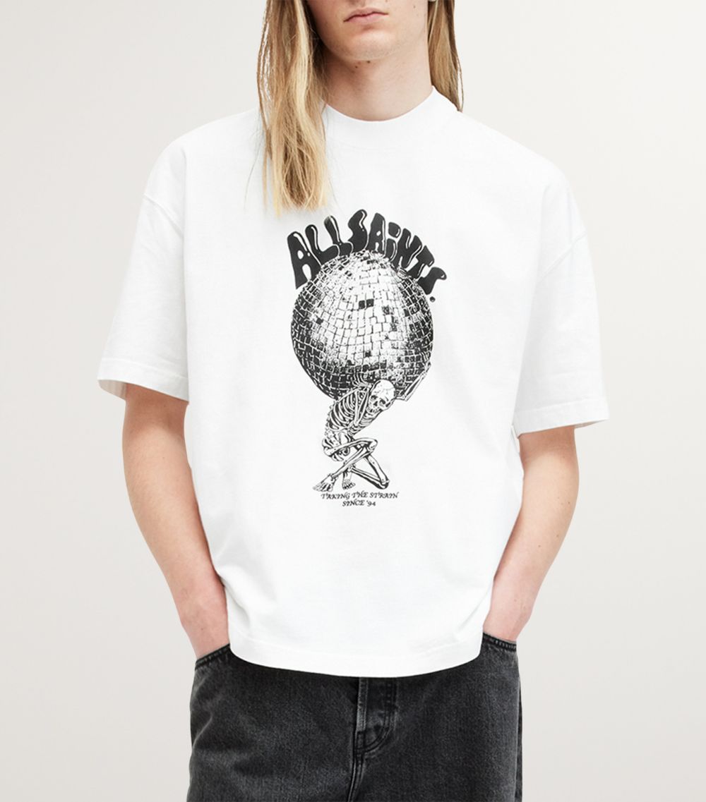 Allsaints Allsaints Graphic Print Burden T-Shirt