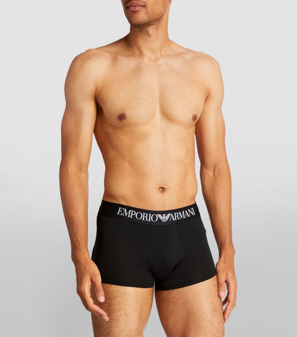 Emporio Armani Emporio Armani Logo Motif Trunks