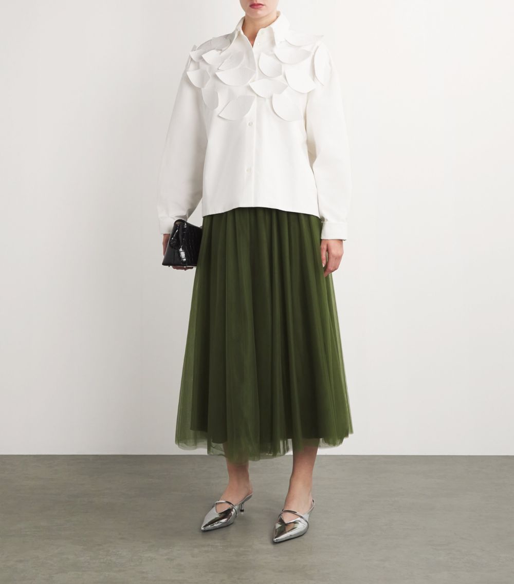 Fabiana Filippi Fabiana Filippi Tulle Midi Skirt