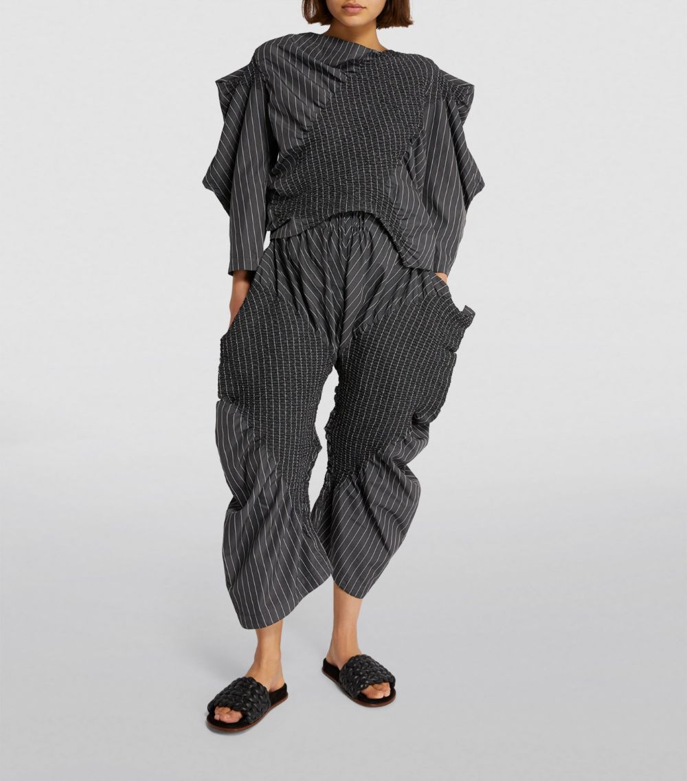 Issey Miyake Issey Miyake Pleated Contraction Trousers