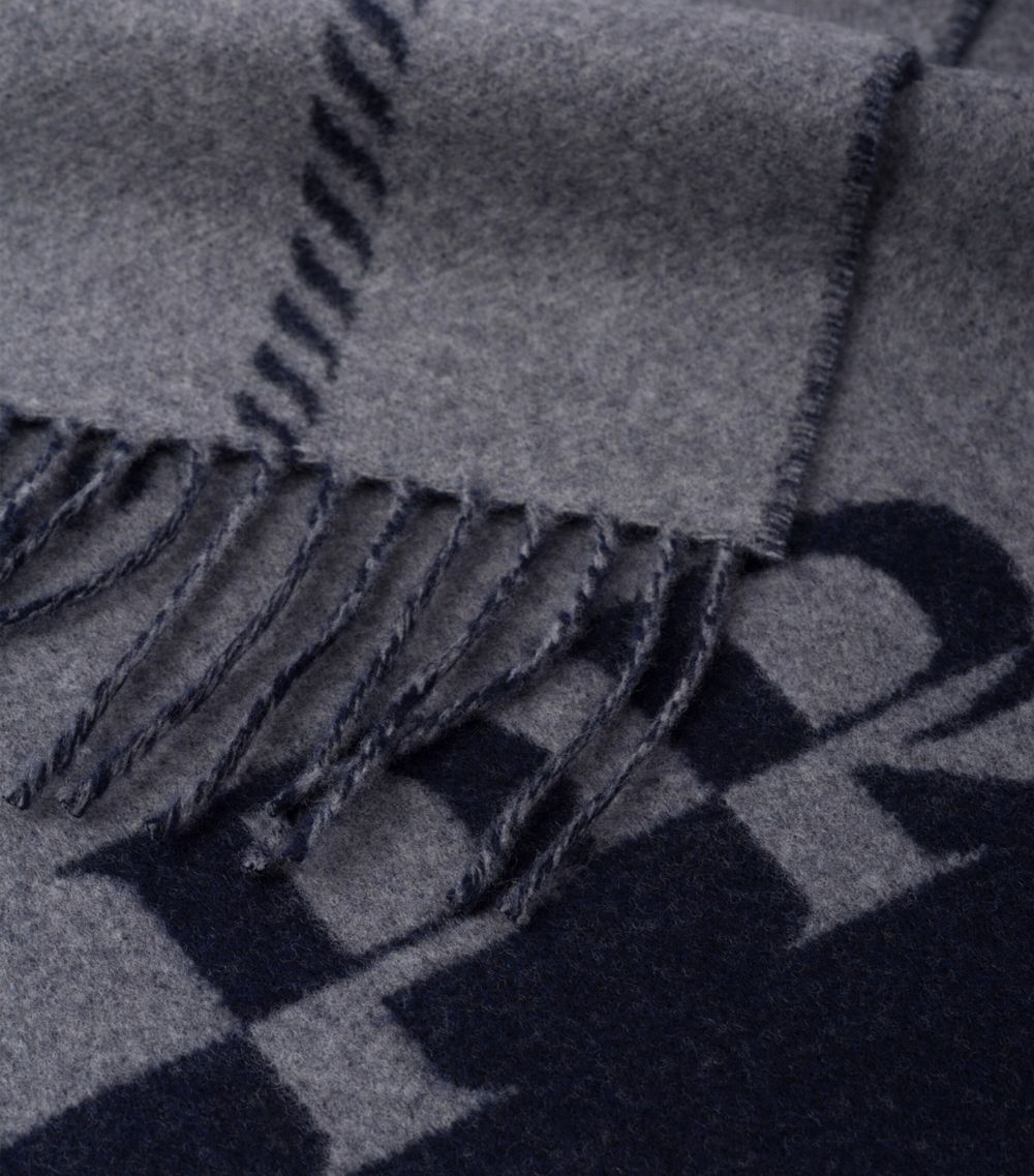 Prada Prada Wool Logo Scarf