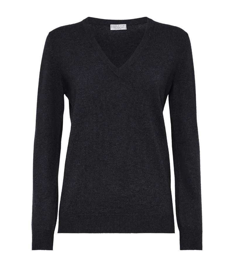 Brunello Cucinelli Brunello Cucinelli Cashmere V-Neck Sweater