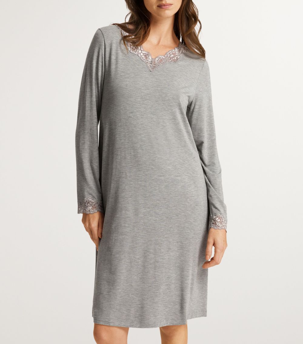 Hanro Hanro Lace-Trim Nightdress