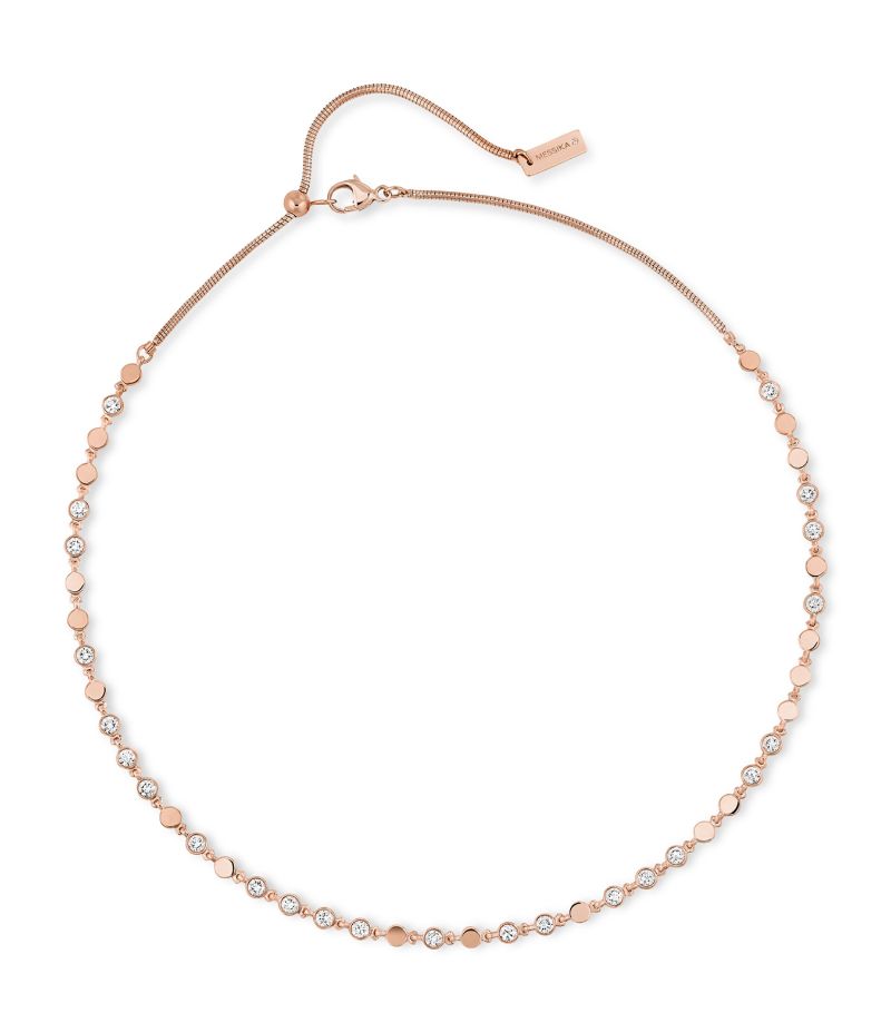 Messika Messika Pink Gold And Diamond D-Vibes Necklace