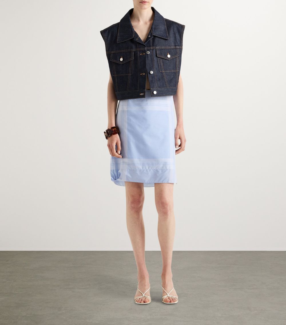 Prada Prada Denim Waistcoat