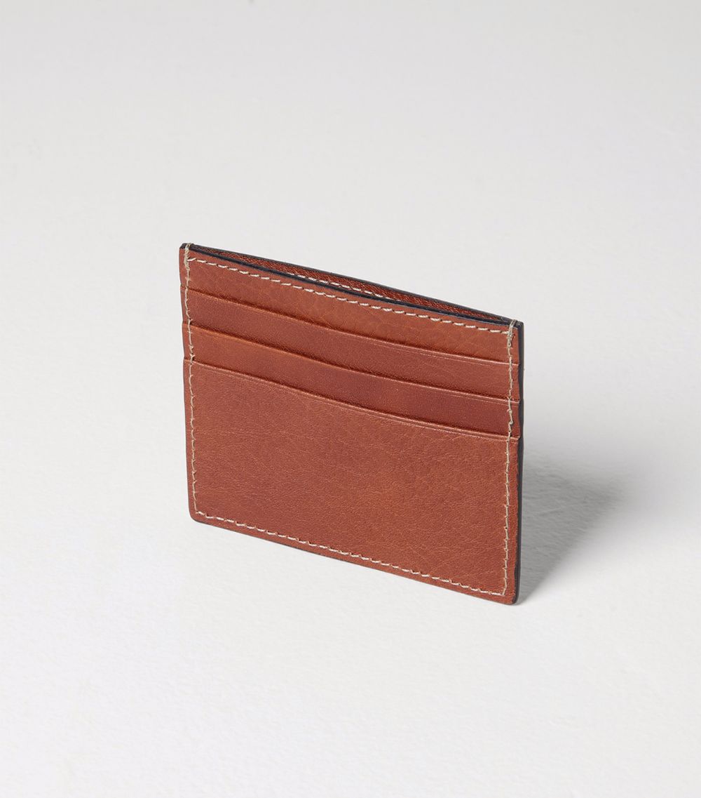 Brunello Cucinelli Brunello Cucinelli Leather Mini Card Holder