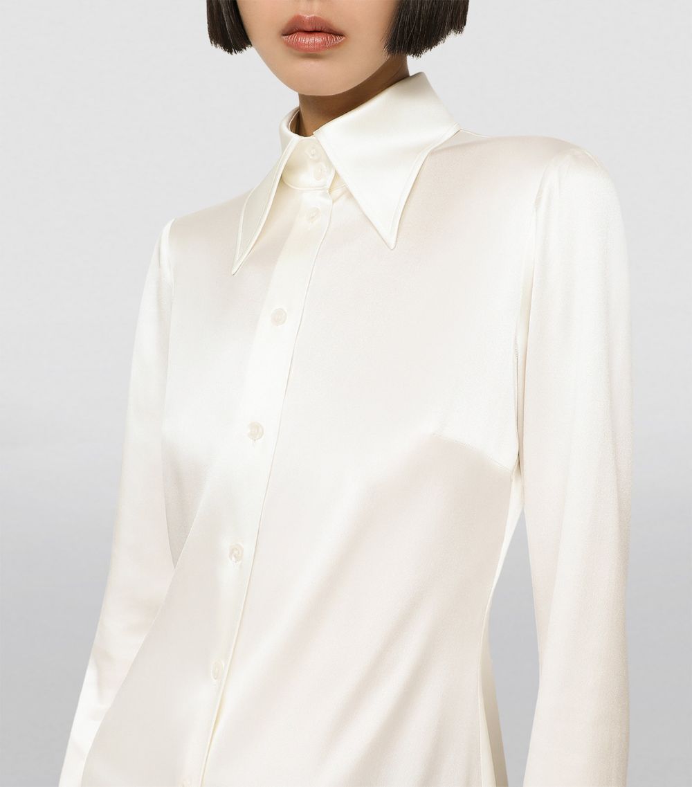 Dolce & Gabbana Dolce & Gabbana KIM DOLCE & GABBANA Silk Button-Up Shirt