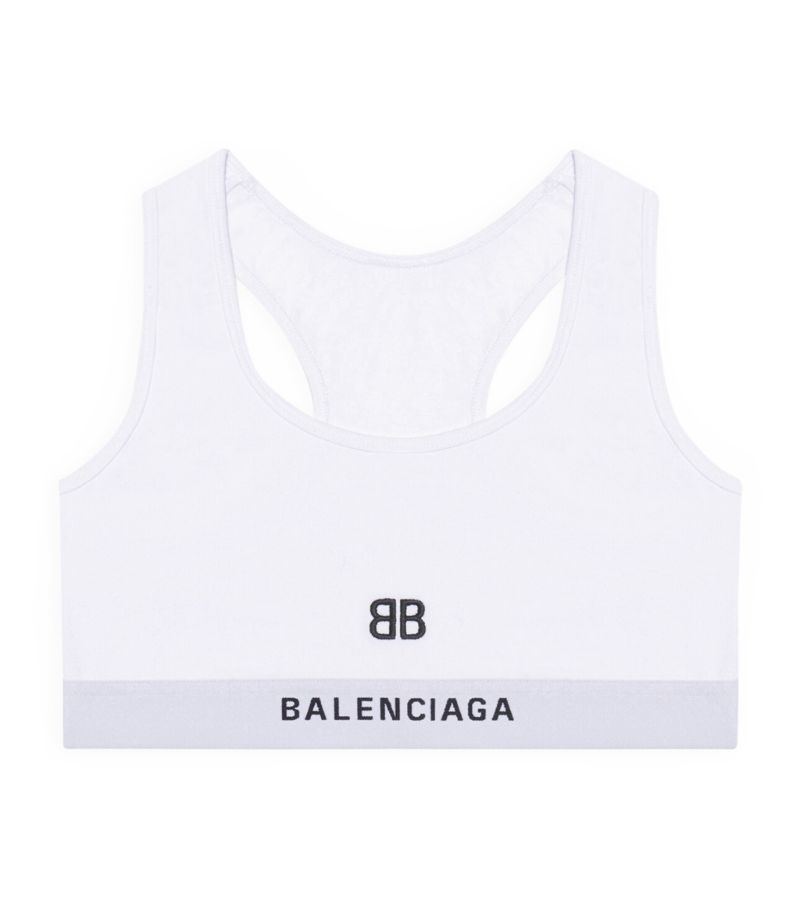 Balenciaga Balenciaga Logo Sports Bra