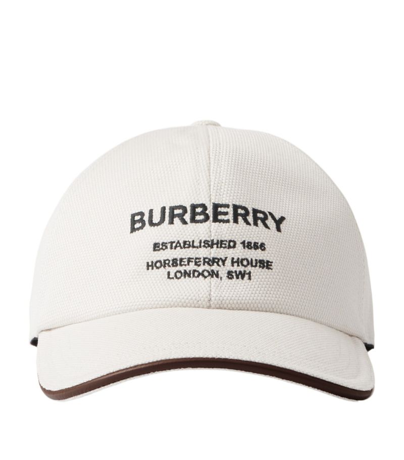 Burberry Burberry Canvas Horseferry Baseball Cap