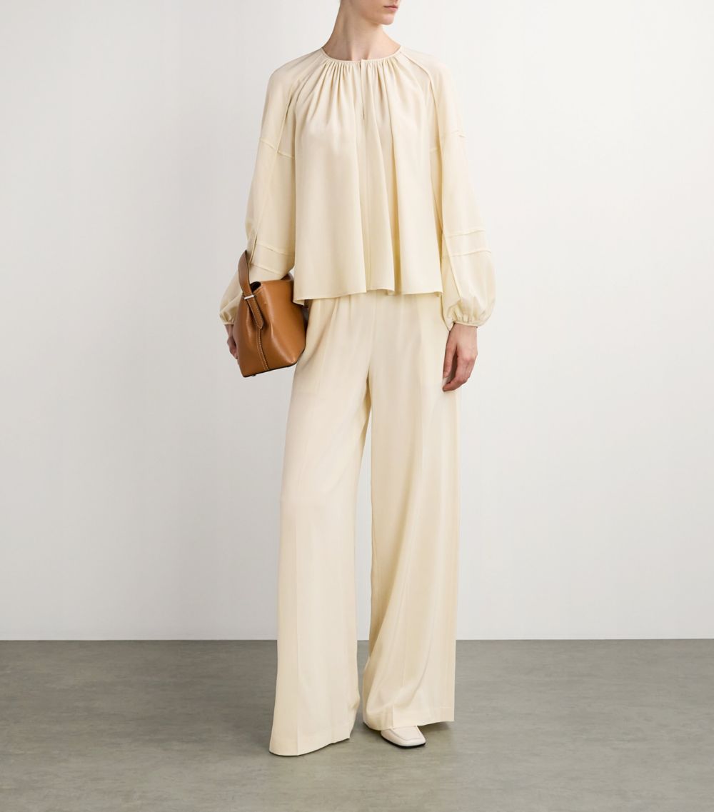 Joseph Joseph Silk Hulin Wide-Leg Trousers