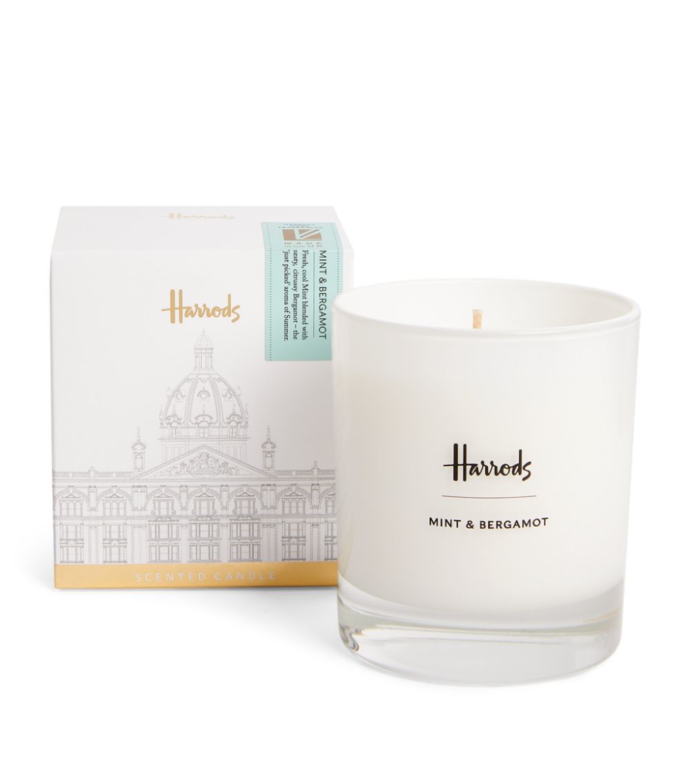 Harrods Harrods Mint and Bergamot Candle (230g)