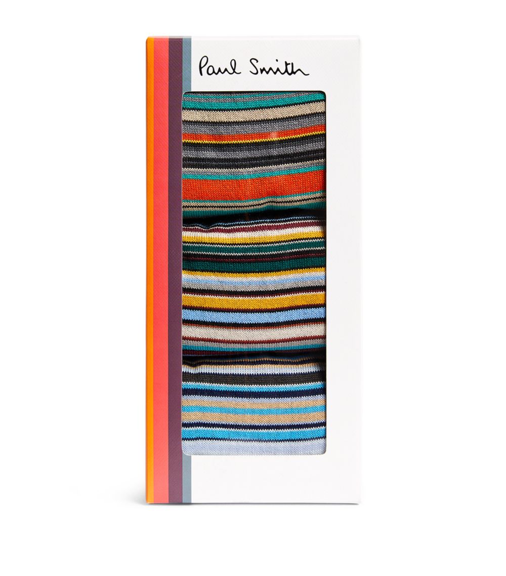 Paul Smith Paul Smith Signature Stripe Socks (Pack Of 3)